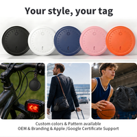 Nouvel Étiquette Intelligente MFi Find My Tag pour Portefeuille, Clés, Animaux de Compagnie - Mini Traceur GPS Airtag pour iOS et Android