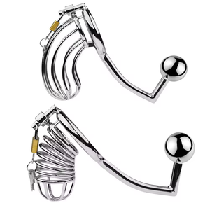 Dispositifs de chasteté masculins en forme de serpent à vente chaude avec bouchon anal, en métal robuste, pour le contrôle, jouets sexuels pour femmes - Product Image 6