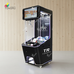 Machine à griffes vidéo pour jeux d'arcade, simulateur de divertissement en métal, plastique et bois, machine à grue de jeu - Product Image 1