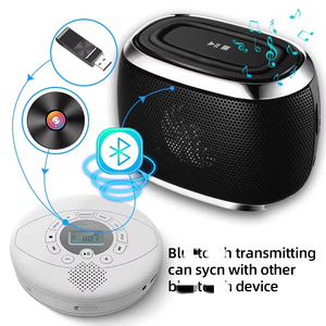 Lecteur CD portable anti-skip Walkman avec écran LCD, sortie RCA, Bluetooth, MP3, lecteur audio pour la lecture précoce de l'anglais à domicile - Product Image 6