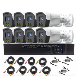 Caméras <span class=keywords><strong>de</strong></span> <span class=keywords><strong>surveillance</strong></span> étanches OEM ODM d'usine, kit <span class=keywords><strong>DVR</strong></span> CCTV AHD 1080p 8 canaux, système complet avec alimentation - Product Image 5