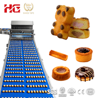 Ligne de production de gâteaux fantaisie industrielle, mélangeur automatique 3D, solution clé en main pour la transformation de gâteaux, ligne de gâteaux en forme d'ours