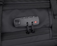 Sac à dos d'affaires pour homme personnalisable en nylon haute densité léger avec compression sous vide et serrure TSA, idéal pour l'école et les ordinateurs portables - En stock