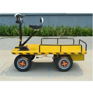 China Logistics Electric <b>Flat</b> Car/Electric <b>Trolley</b> Electric <b>Flat</b> <b>Trolley</b> With Seat for Cargo Carrier - Product Image 4