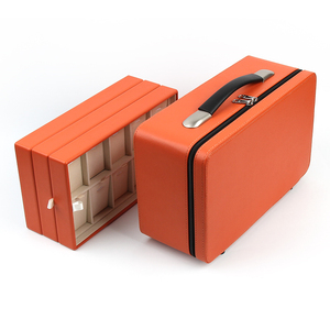 Piccola Scatola Regalo Principessa Marrone Scuro Rustica a Griglia Nuova Sicura per <span class=keywords><strong>Gioielli</strong></span> Caja Para Joyas Portagioie per Set di Orecchini - Product Image 4