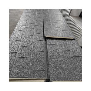 Kim loại chạm khắc trang trí cách nhiệt Panel tường <span class=keywords><strong>Polyurethane</strong></span> bọt Tấm bánh sandwich bên ngoài tấm cách nhiệt - Product Image 1