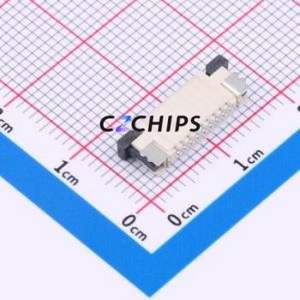 FPC-1.0AX-9PWCR-H25 FFC/FPC Connector SMD,P=1mm,Horizontal Mount Connector Drawer Type Bottom Contact 9P 1mm - Product Image 2