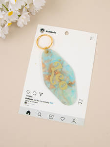 Amuleto con Símbolo del <span class=keywords><strong>Mes</strong></span> <span class=keywords><strong>de</strong></span> la Constelación Inspirado en el Zodíaco, Acrílico Colorido con Impresión UV, Seguro <span class=keywords><strong>y</strong></span> Personalizado, para Llavero o Bolso - Product Image 4