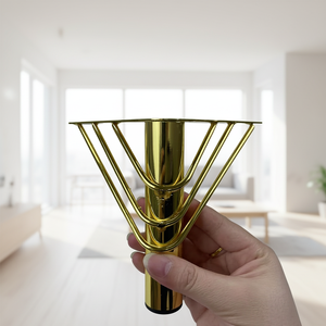 Gambe per <span class=keywords><strong>Mobili</strong></span> in Metallo su Misura a Prezzo all'Ingrosso, Gambe Dorate per Sedie, Armadi, Divani e <span class=keywords><strong>Mobili</strong></span> da <span class=keywords><strong>Cucina</strong></span> - Product Image 2