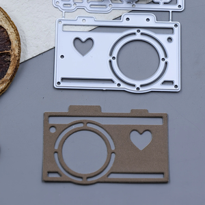<span class=keywords><strong>Mini</strong></span> caméra matrices de découpe en métal pour Scrapbooking bricolage manuel artisanat outil de Production en acier au carbone moules délicats matrice - Product Image 2