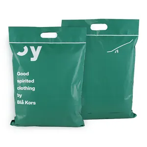 Heavy Duty Thick Brown Green Shipping Parcel Packaging Mailing Satchel Mailer Bag With Handle