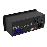 Controlador de podio de enseñanza todo en uno, proyector de conexión y ordenador, Panel DE SISTEMA DE Control Central Multimedia para aula