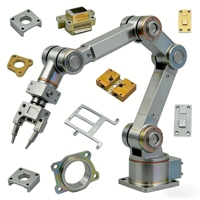 Fabrication de pièces en aluminium de haute précision par usinage CNC, services d'usinage de précision pour les machines