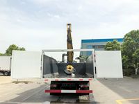 Camion grue Isuzu 4x2, prix fabricant, benne de préhension montée sur véhicule, capacité 2-6 tonnes