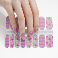 Autocollants personnalisés en gros pour ongles, décorations d'ongles, autocollants Jamberry, wraps pour ongles effet vernis à ongles véritable