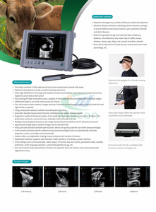 Nouvel échographe vétérinaire portable à écran tactile de 8 pouces, <span class=keywords><strong>prix</strong></span> compétitif, mesure obstétricale et cardiaque - Product Image 3