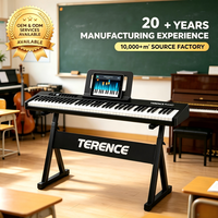 TERENCE X88D 88 Key Digital Piano Weighted Keys Professional Level Touch Sensitive Sound Full Size Electric Piano