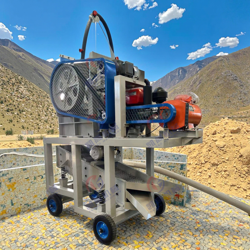 Fully Automatic Cement Stone Block Crusher