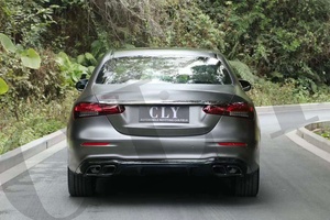 2016-2021 per la copertura del cuscino ammortizzatore del diffusore posteriore della griglia anteriore di surround GT del <span class=keywords><strong>paraurti</strong></span> di <span class=keywords><strong>AMG</strong></span> E63S di aggiornamento della <span class=keywords><strong>classe</strong></span> E W213 del Benz - Product Image 5