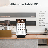 21.5 "dokunmatik ekran Tablet perakende ekran Tablet dokunmatik LCD ekran dijital tabela duvara montaj