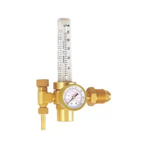 Argon Or CO2 Gas Pressure Regulator Full Brass High Quality Flowmeters Regulators