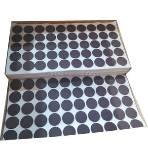 Aimant de réfrigérateur personnalisé en forme ronde, 1 pièce, feuille magnétique, souvenir, pour bricolage - Product Image 4