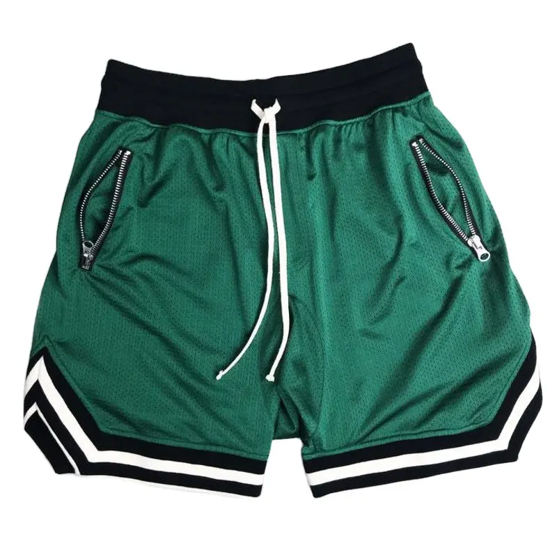 Custom Logo Men's Cargo Shorts Hip Hop Splicing Multi Pocket Short Pants For Men Workout Sweat Jogger Shorts