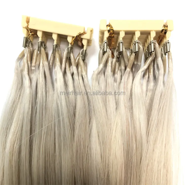 Extensions de cheveux naturels russes 6D, 100% humains Remy, cuticules assorties, 2e génération, cheveux humains vierges