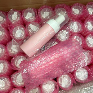 Livraison rapide <span class=keywords><strong>de</strong></span> marque privée, créez votre propre parfum personnalisé pour cils, shampoing et après-shampoing vides, flacon noir rose vert - Product Image 6