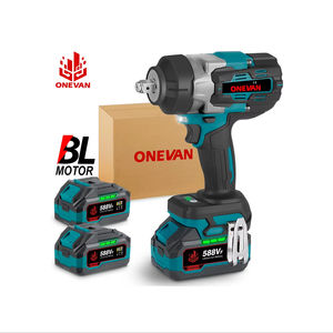 Onevan ประแจ1700N 600W ประแจแรงบิดประแจไฟฟ้ามอเตอร์ไร้แปรงถ่านสำหรับรถบรรทุกสำหรับแบตเตอรี่ Makita 18V - Product Image 1