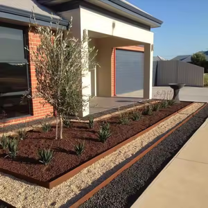 Corten Steel Ornament <b>Garden</b> Lawn <b>Edging</b> Flower Bed Border-Weather Resistant Easy Install Indoor/Outdoor Use Customizable - Product Image 4