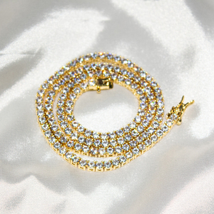 Testeur de diamant Collier de chaîne de tennis glacé Pass Silver 2mm-6.5mm VVS Moissanite 3mm-5mm Tailles disponibles - Product Image 5