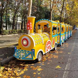 Train électrique pas <span class=keywords><strong>cher</strong></span> fabriqué en Chine pour les parcs d'attractions, les centres commerciaux et les centres d'affaires - Product Image 4
