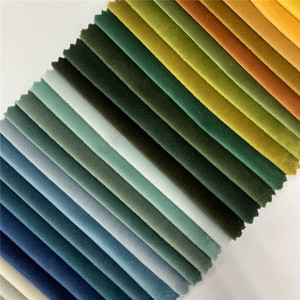 库存涤纶针织面料内饰天鹅绒面料内饰家具 - Product Image 2