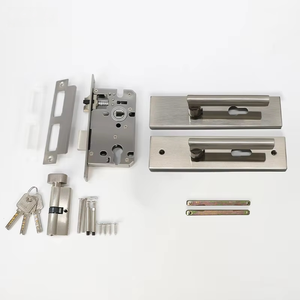Vente directe d'usine, ensemble de serrures de porte mécaniques silencieuses en alliage de zinc, serrure de porte intérieure universelle pour chambre à coucher, portes intérieures en bois - Product Image 6