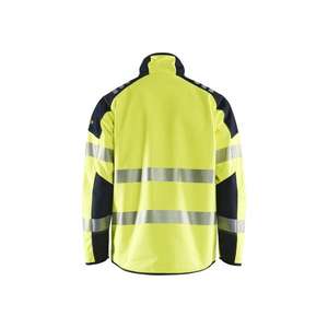 BLAKLADER - 4948156033894XL Multinorm Chaqueta Softshell Hi-vis Amarillo/Azul marino-EAN 7330509787298 ROPA DE TRABAJO RESISTENTE A LLAMAS - Product Image 2