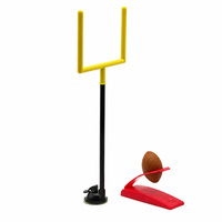 Mini jeu de football de table, ensemble de jouets de football de bureau avec lanceur de balles en mousse et but à ventouse, vente en gros OEM