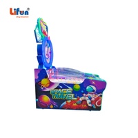 LIFUN Machine de récompense d'arcade en plastique personnalisée sur le thème de la fusée, version anglaise, équipement de divertissement à rendement élevé (ROI)