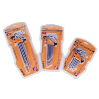 Set Kunci Soket Hex Ganda Baja Chrome Vanadium OEM Grosir untuk Perbaikan Otomotif, Kepala Datar Metrik, Tahan Lama, Dapat Disesuaikan