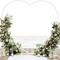 Arco en Forma de Corazón para Bodas, San Valentín, Compromisos, Fiestas de Cumpleaños