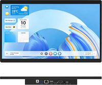 PC industriel tout-en-un 15,6 pouces : Options d'installation polyvalentes. Il est livré avec des crochets de montage PPC standard
