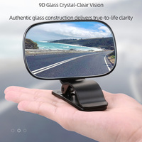 Miroir incassable en toute sécurité et à large vue pour bébé orienté vers l'arrière Miroir de siège auto réglable à 360 °