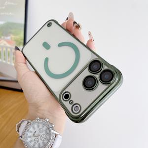 Nuova <span class=keywords><strong>Cover</strong></span> Trasparente per <span class=keywords><strong>iPhone</strong></span> 17 Air 17 <span class=keywords><strong>Pro</strong></span> Max 16 15 Plus 13 14 con Cornice Placcata Protezione Lente Pellicola Anti-caduta <span class=keywords><strong>Rigida</strong></span> - Product Image 5