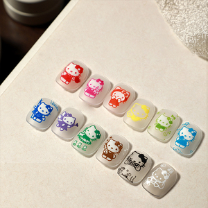 AILANUO 12-color Professional Nail Polish Stamping Adhesive <b>Painting</b> Polishing OEM/ODM One-step Colored Creative Fluorescent Gel - Product Image 3