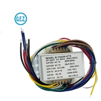 EI 76 AC à AC multi-sortie 1a 2a 24v 22v 12v 9v 7v transformador de 220v 120v