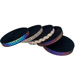 Băng Vải Phản Quang Polyester Ruy Băng Phản Quang Quần Áo Giày Túi Rộng 20Mm 25Mm 30Mm - Product Image 3