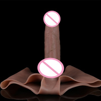 SXXY Usine En Gros Énorme Creux Gode Pantalon Taille Haute Strap-On Pénis Extender pour Hommes Retarder L'éjaculation Ultra Gode Personnalisé