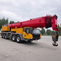 Grue sur camion d'occasion NOMISANY STC3000C8-8 de 300 tonnes, flèche à 8 sections, flèche principale de 90 m pour levage lourd