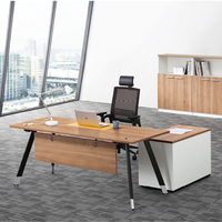 Boss Directeur exécutif Bureau en bois Style design moderne