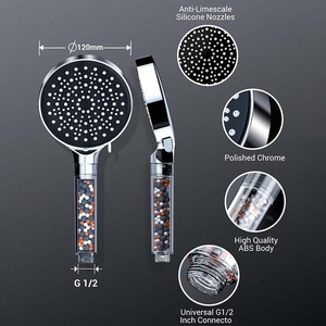 Водосберегающие насадки для душа высокого давления с фильтром - Product Image 3